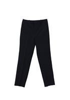 Women Black High Rise Slim Fit Pants