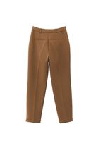 Women Brown High Rise Slim Fit Pants