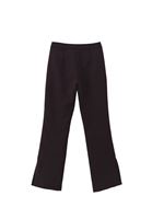 Women Brown High Rise Bootcut Pants