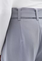 Women Grey High Rise Straight Fit Pants