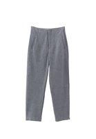 Women Grey Ultra High Rise Carrot Fit Pants