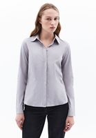 Women Grey Slim fit Shirt