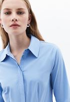 Women Blue Slim fit Shirt