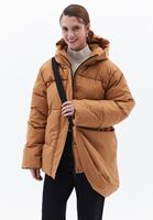 Women Brown Quilted Coat