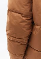 Women Brown Quilted Coat