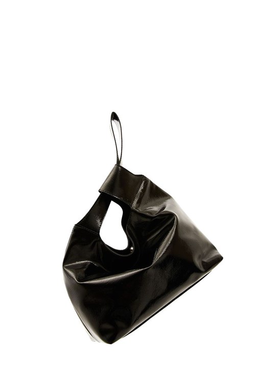 Box Leather Bag + Strap／BLACK | ANALOG LIGHTING OFFICE