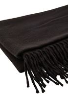 Women Black Tassled Shawl