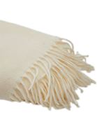 Women Cream Tassled Shawl