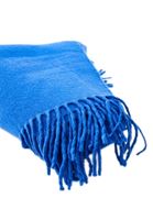 Women Blue Tassled Shawl