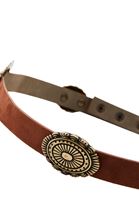 Women Brown Belt with Buckle Detail