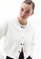 Women Cream Soft Touch Bomber Jacket