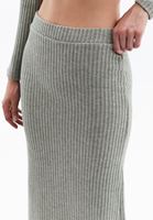 Women Green Soft Touch High Rise Skirt