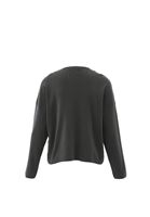 Women Green Soft Touch V-Neck Sweater