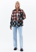 Women Mixed Wool Blended Oversize Shirt