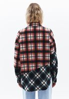 Women Mixed Wool Blended Oversize Shirt