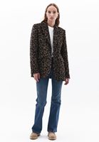 Women Mixed Wool Blended Boyfriend Blazer