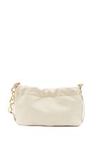 Women Beige Hobo Bag with Chain Detail