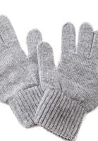 Women Grey Basic Gloves