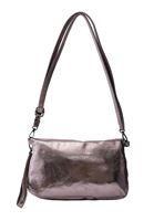 Women Grey Clutch with Shoulder Strap