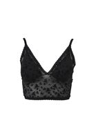 Tül Detaylı Bralet ve Pantolon Kombini