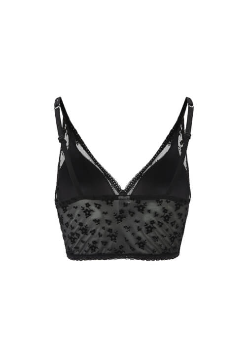 Tül Detaylı Bralet ve Pantolon Kombini