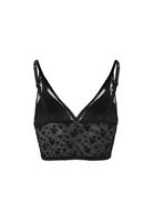 Tül Detaylı Bralet ve Pantolon Kombini