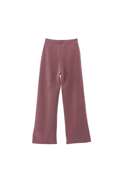 Yumuşak Dokulu Straight Pantolon ve Sweatshirt Kombini