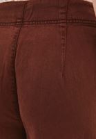 Bayan Kahverengi Orta Bel Wide-Leg Pantolon ( TENCEL™ )