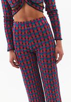 Women Mixed Mid Rise Cullotte Pants