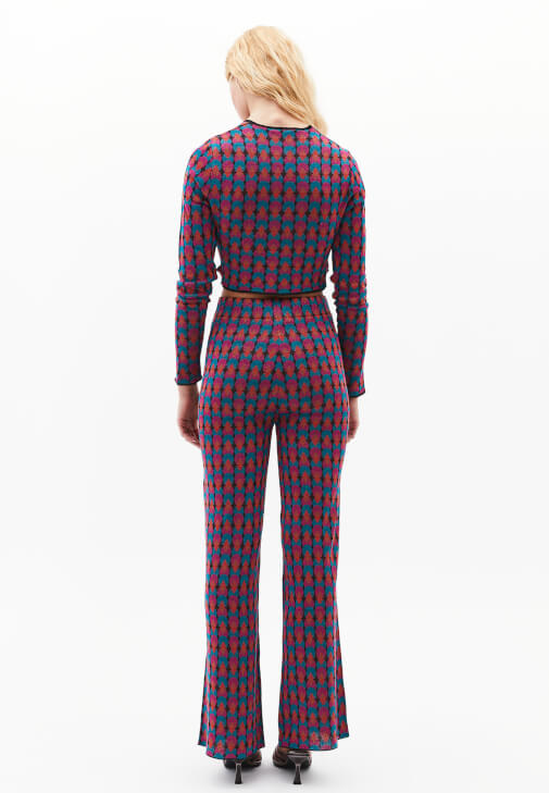 Culotte Pantolon ve Kazak Kombini