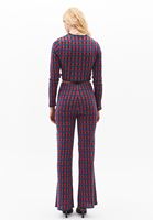 Women Mixed Mid Rise Cullotte Pants