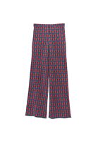 Women Mixed Mid Rise Cullotte Pants