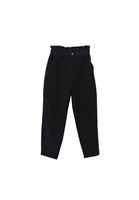 Women Black High Rise Baggy Fit Pants