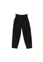 Women Black High Rise Baggy Fit Pants