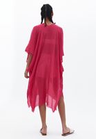 Women Pink Basic Kimono