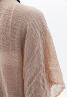 Women Beige Basic Kimono