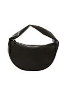 Women Black Half Moon Bag