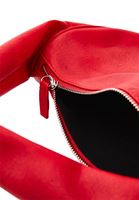 Women Red Half Moon Bag