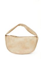 Women Cream Half Moon Bag