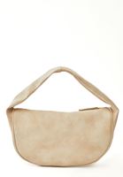 Women Cream Half Moon Bag