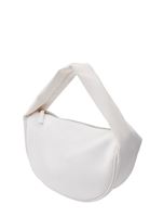 Women White Half Moon Bag