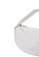 Women White Half Moon Bag