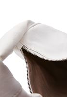 Women White Half Moon Bag