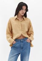 Women Beige Oversize Shirt