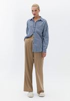 Women Mixed Cotton Oversize Shirt