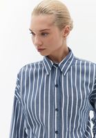 Women Mixed Cotton Oversize Shirt