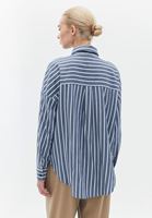 Women Mixed Cotton Oversize Shirt