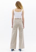 Women Beige Mid Rise Wide Leg Pants