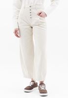 Women Beige Ultra High Rise Baloon Pants