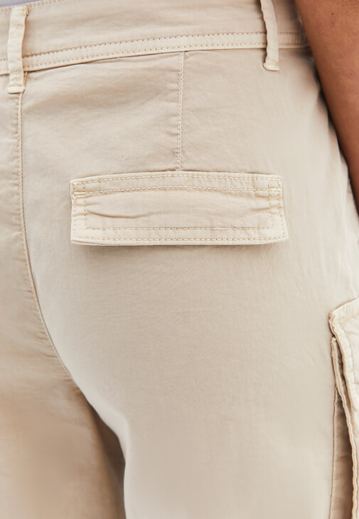 Glitter Cargo Pants anuke 【size36】beige Buy Beige Trousers & Pants for Men by DNMX Online | Ajio.com